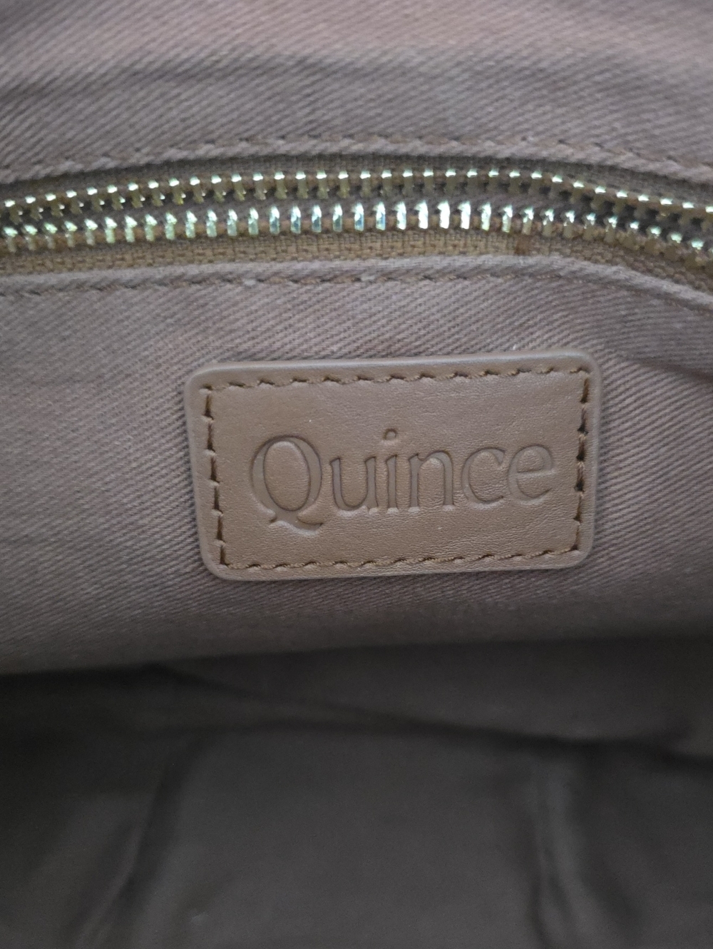 Quince Italian Handwoven Leather Mini Shoulder Bag In Cognac - Picture 12 of 16